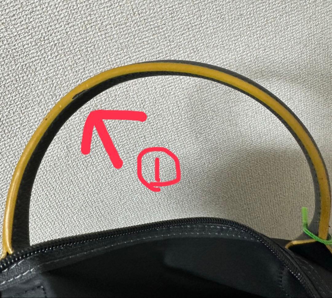 【未使用/訳あり】ロンシャン ル・プリアージュボストン　ガンメタル