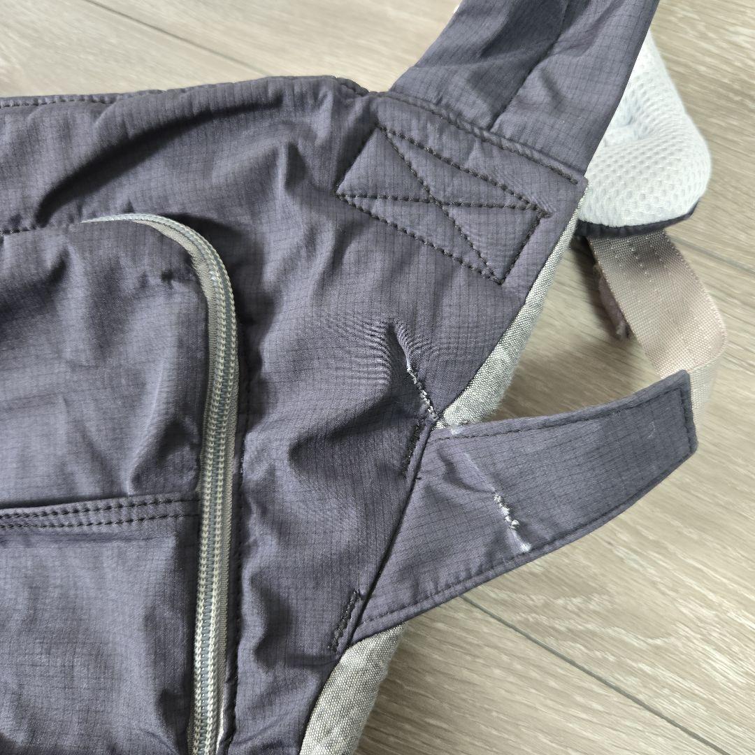 【付属品未使用】MIKIHOUSE ポグネー ヒップシート付き抱っこ紐