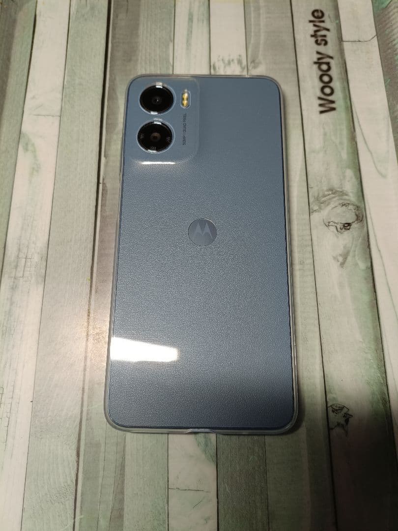 Motorola moto g 05 本体 ブルー