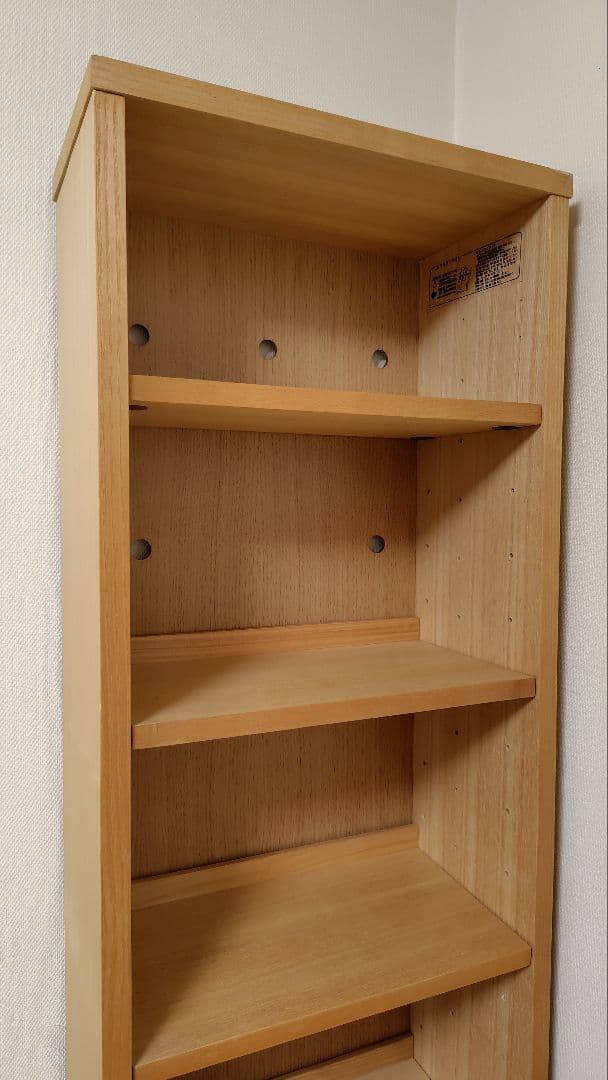 無印良品 「組み合わせて使える木製収納 」 奥行21cm ミドルタイプ・スリム