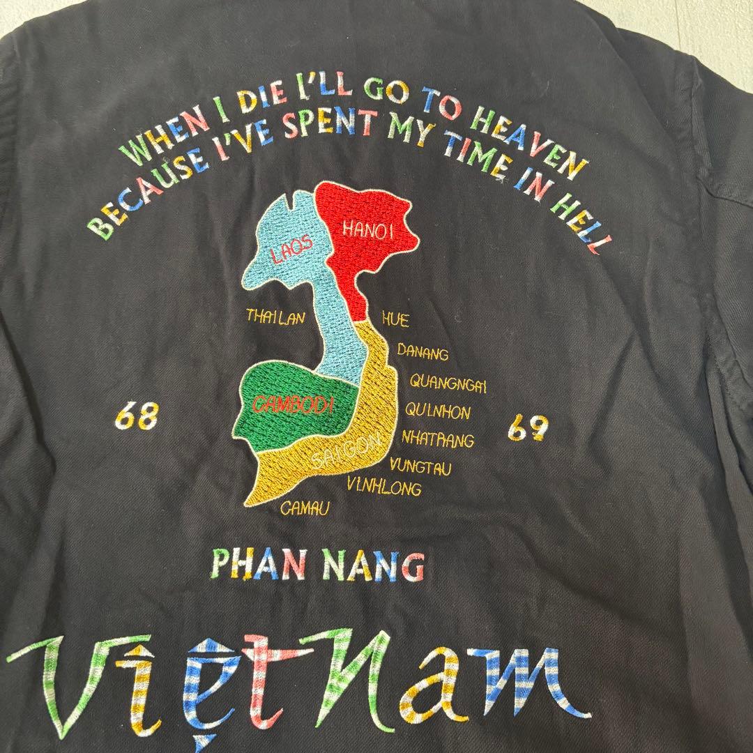 タグ付き！HOUSTONヒューストン　ベトナムジャケット　ベトジャン　ミリタリー