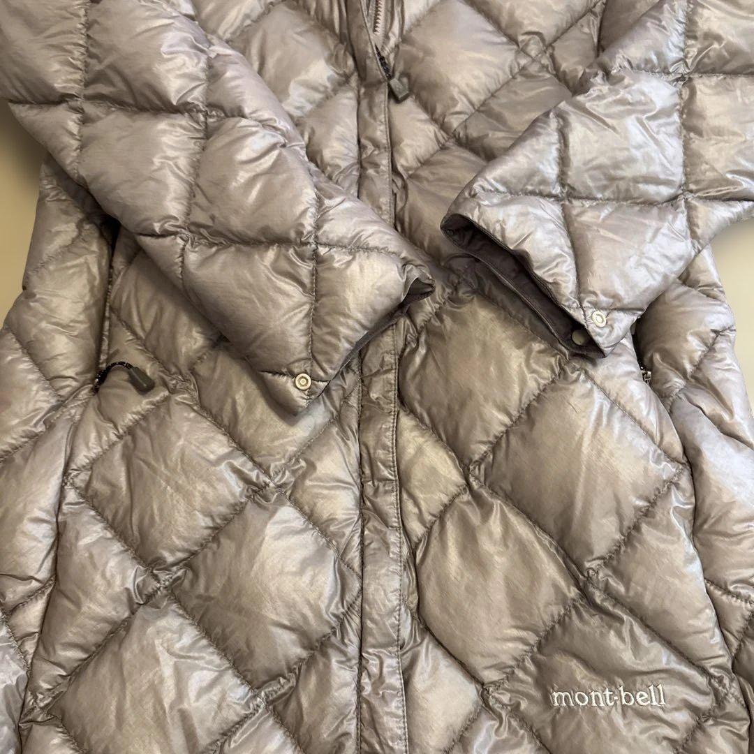 モンベル　スペリオダウントラベルコート　ブラウン系