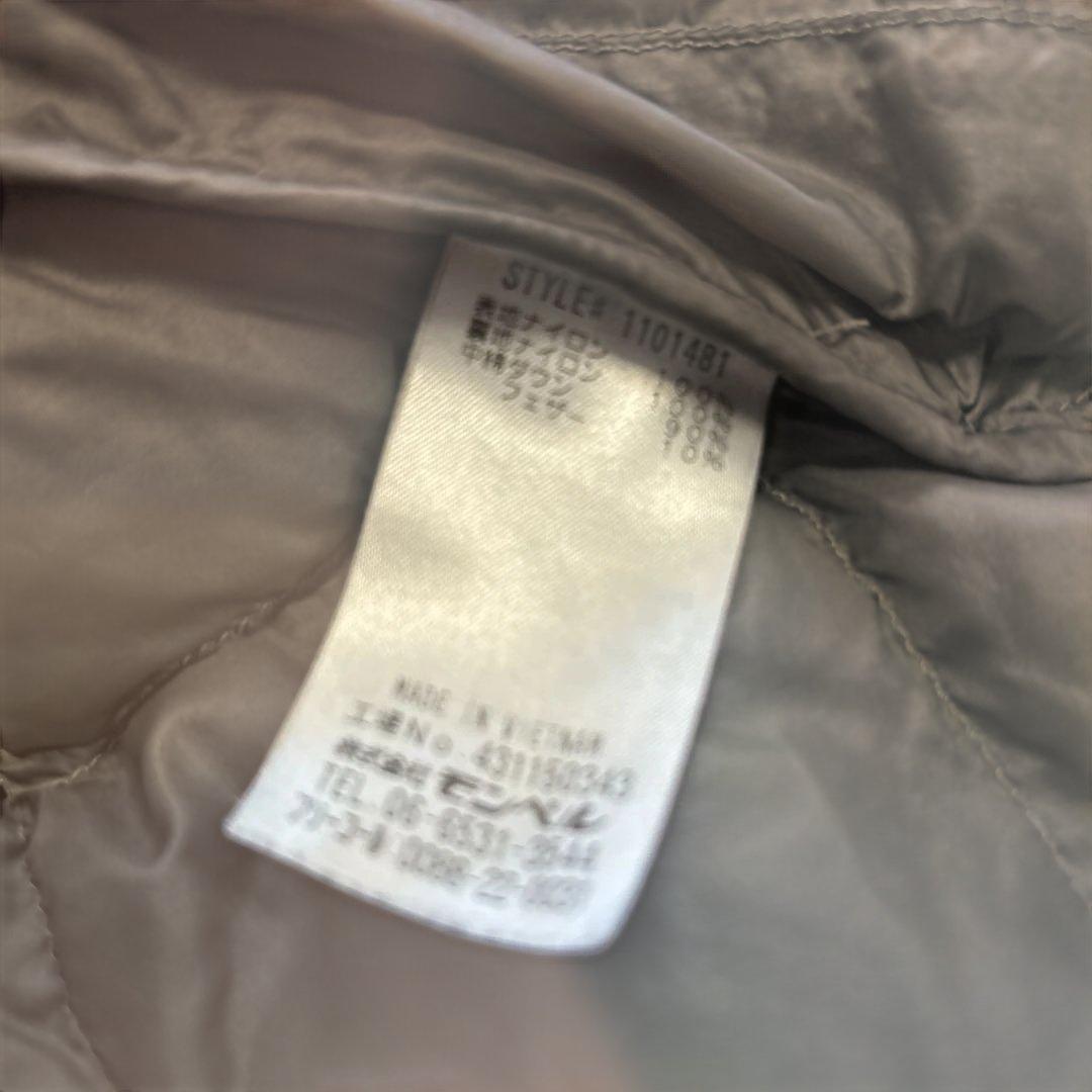 モンベル　スペリオダウントラベルコート　ブラウン系