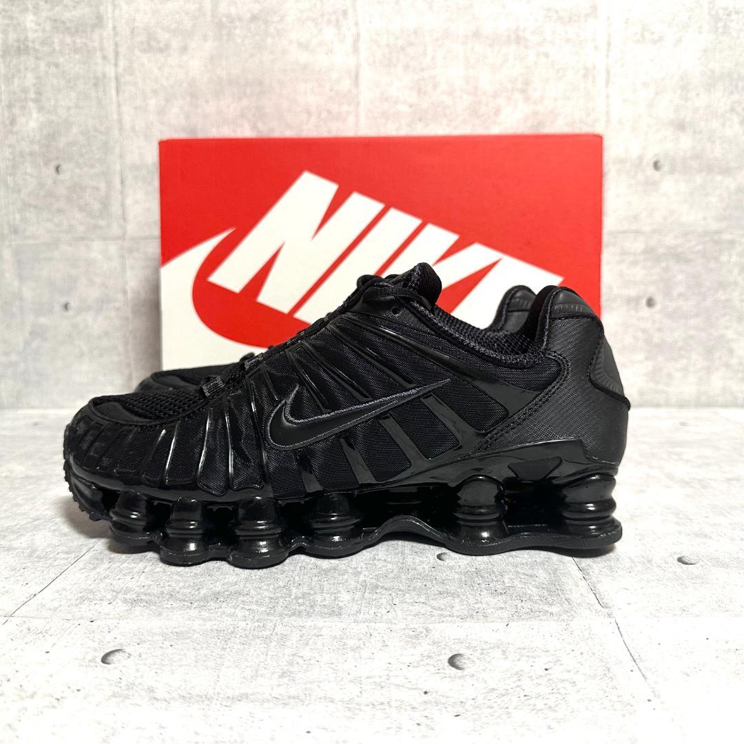 レア 新品未使用 28.5cm NIKE SHOX TL BLACK