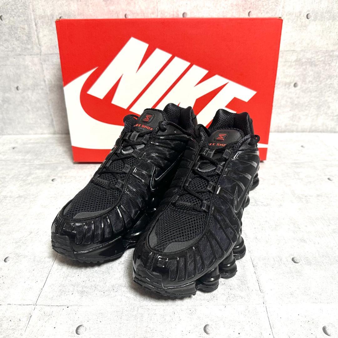レア 新品未使用 28.5cm NIKE SHOX TL BLACK