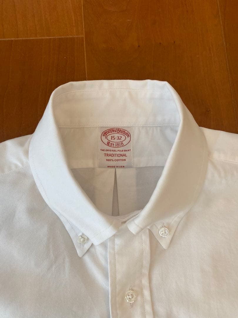【着用1回】現行品USA製　Brooks Brothers