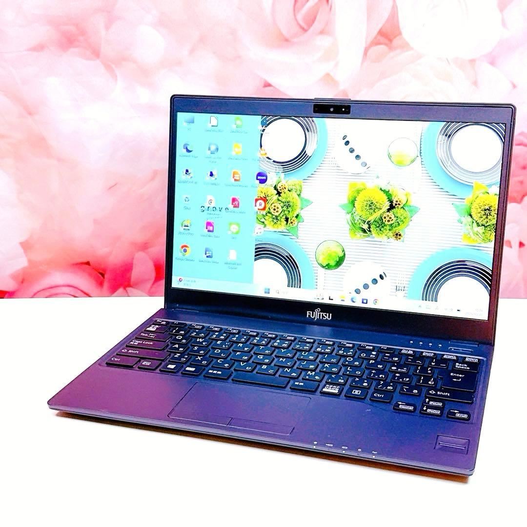 美品✨高速SSD windows11 薄型軽量ノートパソコン 高解像度 オフィス