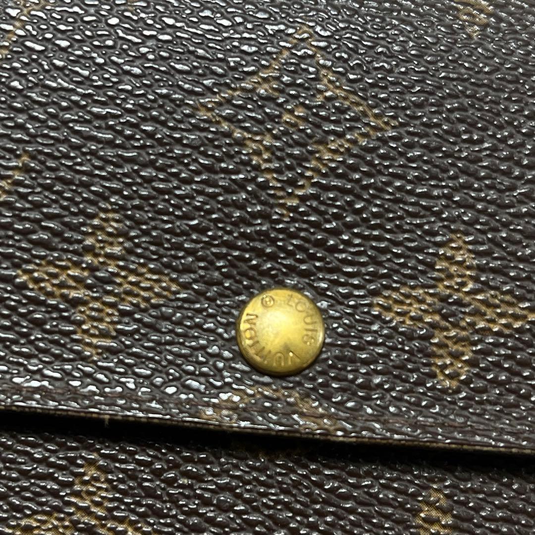 ルイヴィトン 長財布 モノグラム ポシェットポルト モネ クレディウォレット