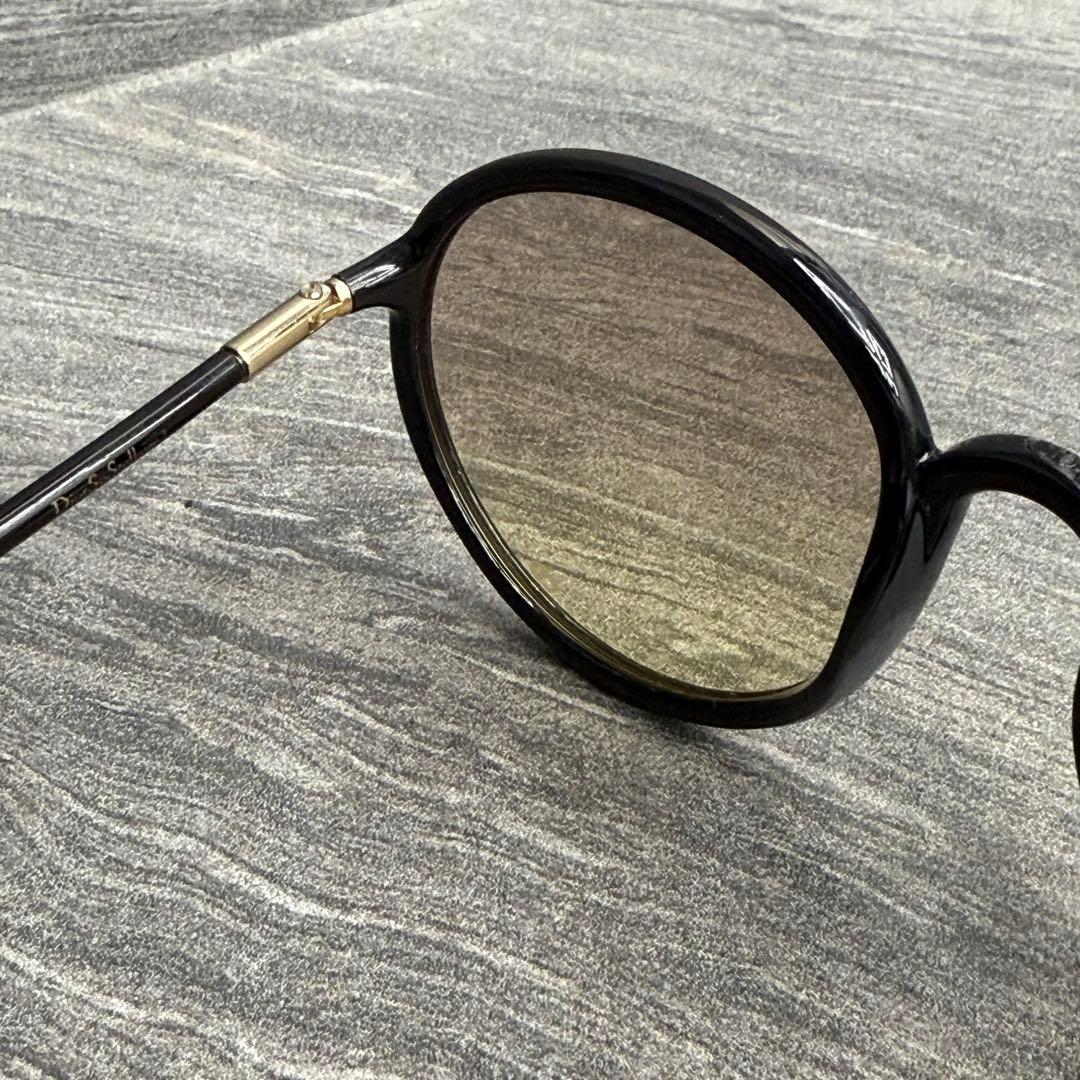 Dior オーバル型ユニセックスサングラス ブラック