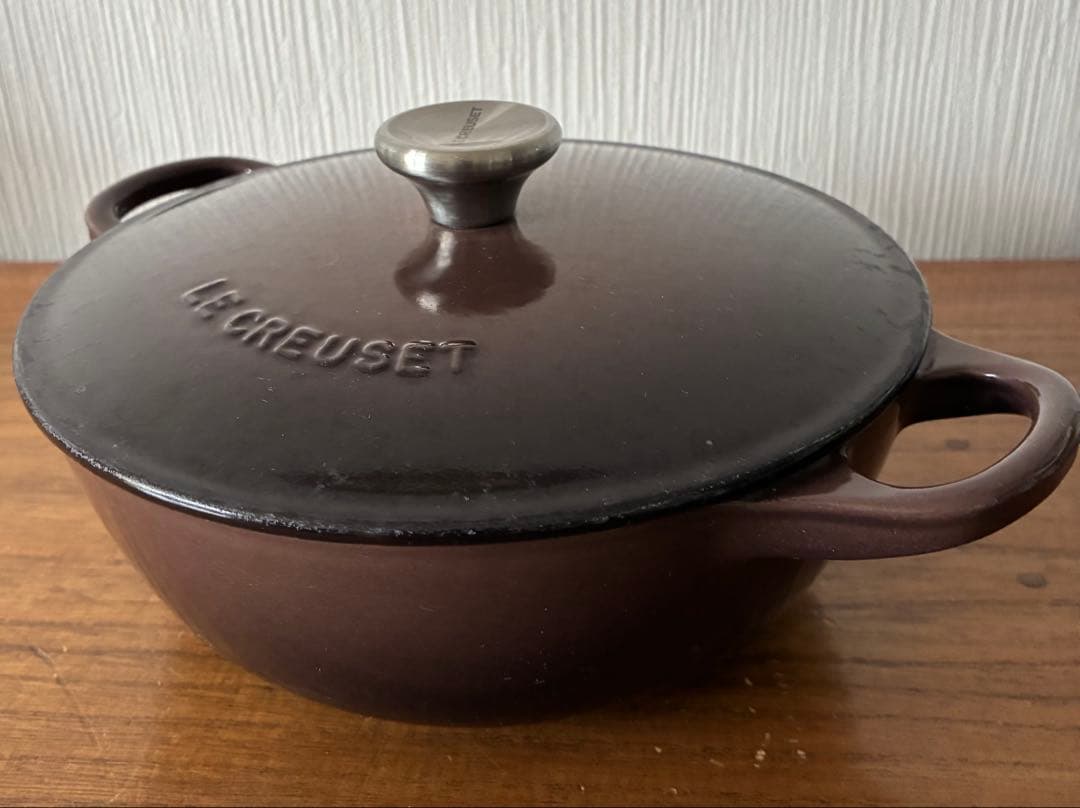 【まりお様】LE CREUSET ル・クルーゼ18cmマルミット　ガナッシュ
