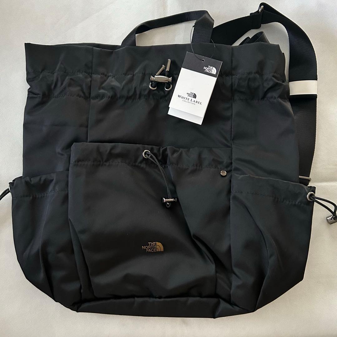【韓国限定】ボニーパック M ノースフェイス ホワイトレーベル ブラック