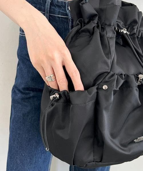 【韓国限定】ボニーパック M ノースフェイス ホワイトレーベル ブラック