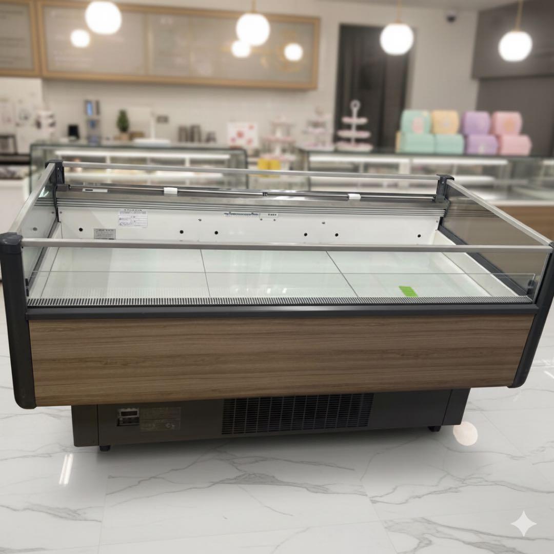 5799【程度良好】2019年製 中野冷機★平型オープン冷蔵ショーケース