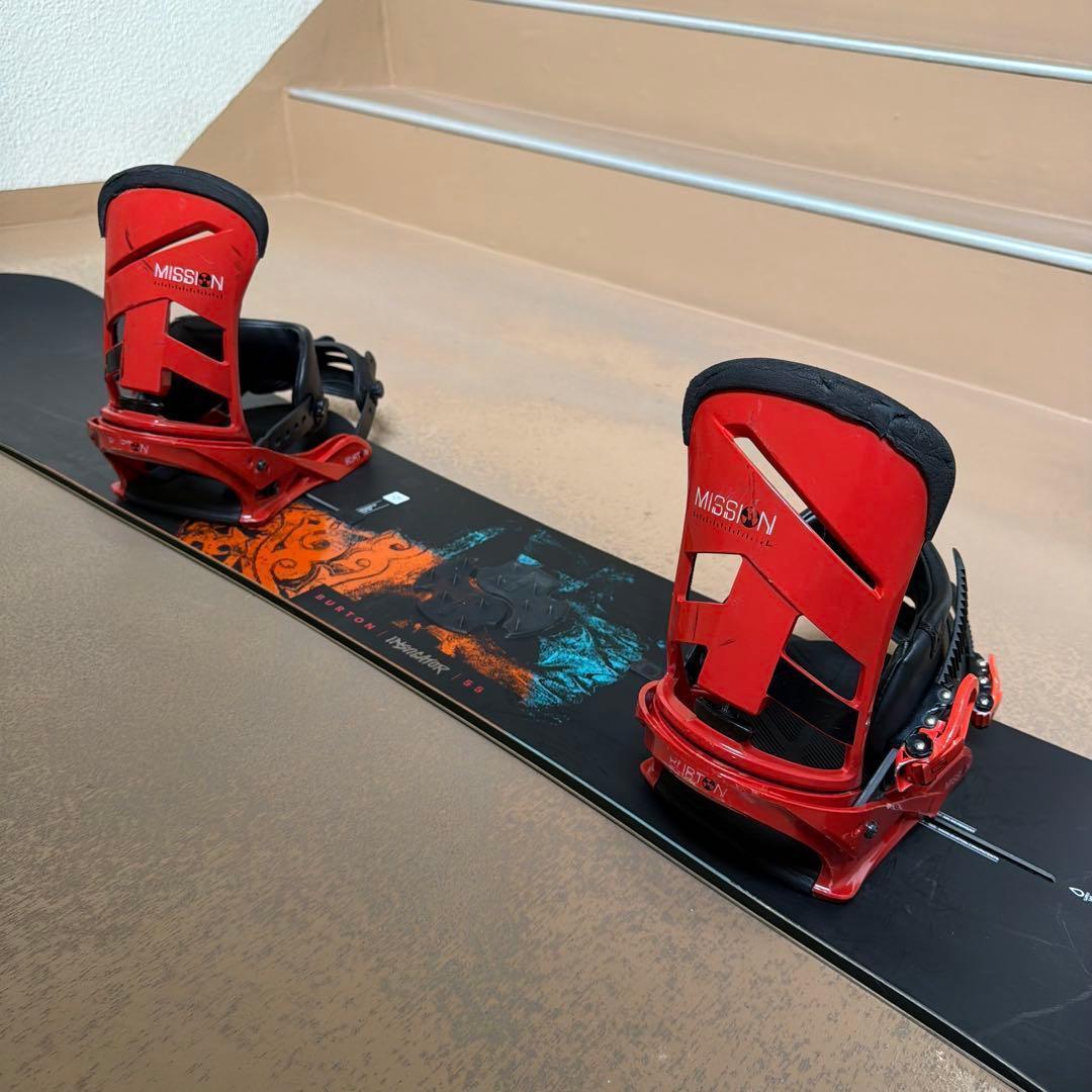 ビギナーに最適！ BURTON フラットロッカー INSTIGATOR 155