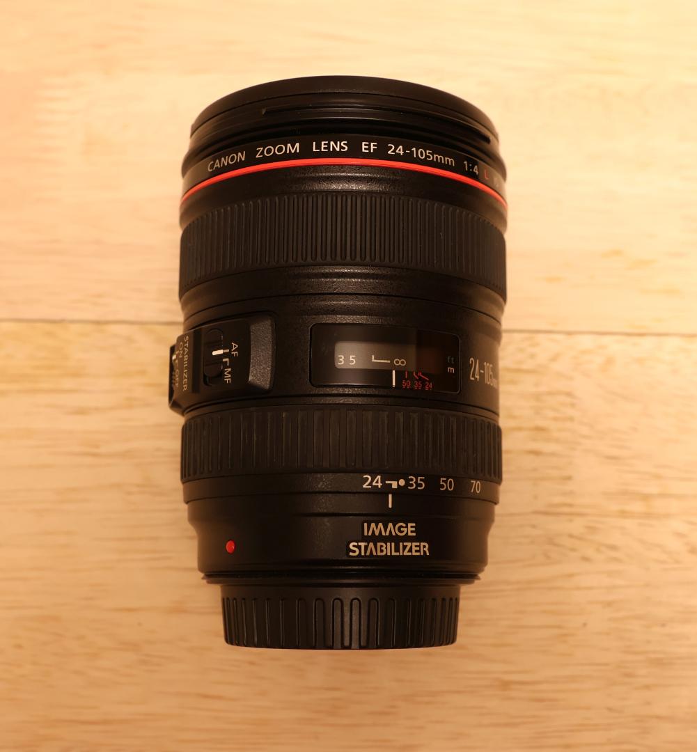 レンズ(ズーム) Canon EF24-105mm F4L IS USM + EW-83H