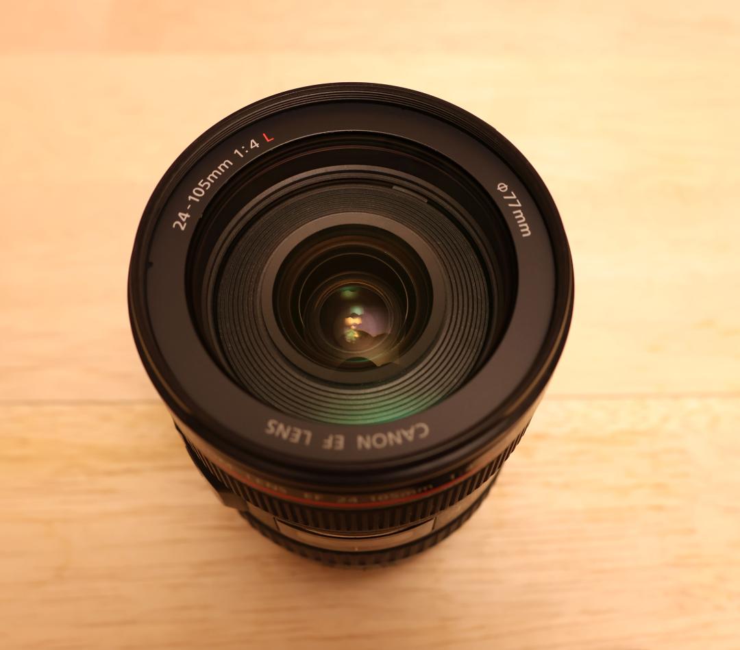 レンズ(ズーム) Canon EF24-105mm F4L IS USM + EW-83H