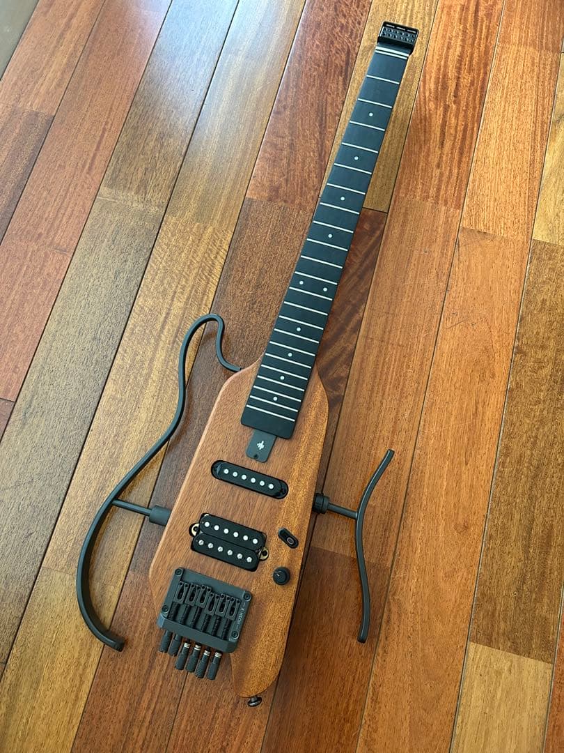 Donner HUSH-X エレキギター（ナチュラル）