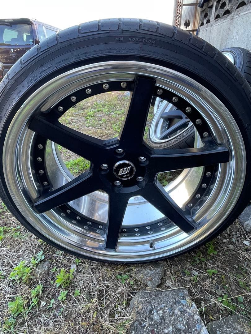 work ジーストst1 20インチ　 マットブラック9.5J 10.5J