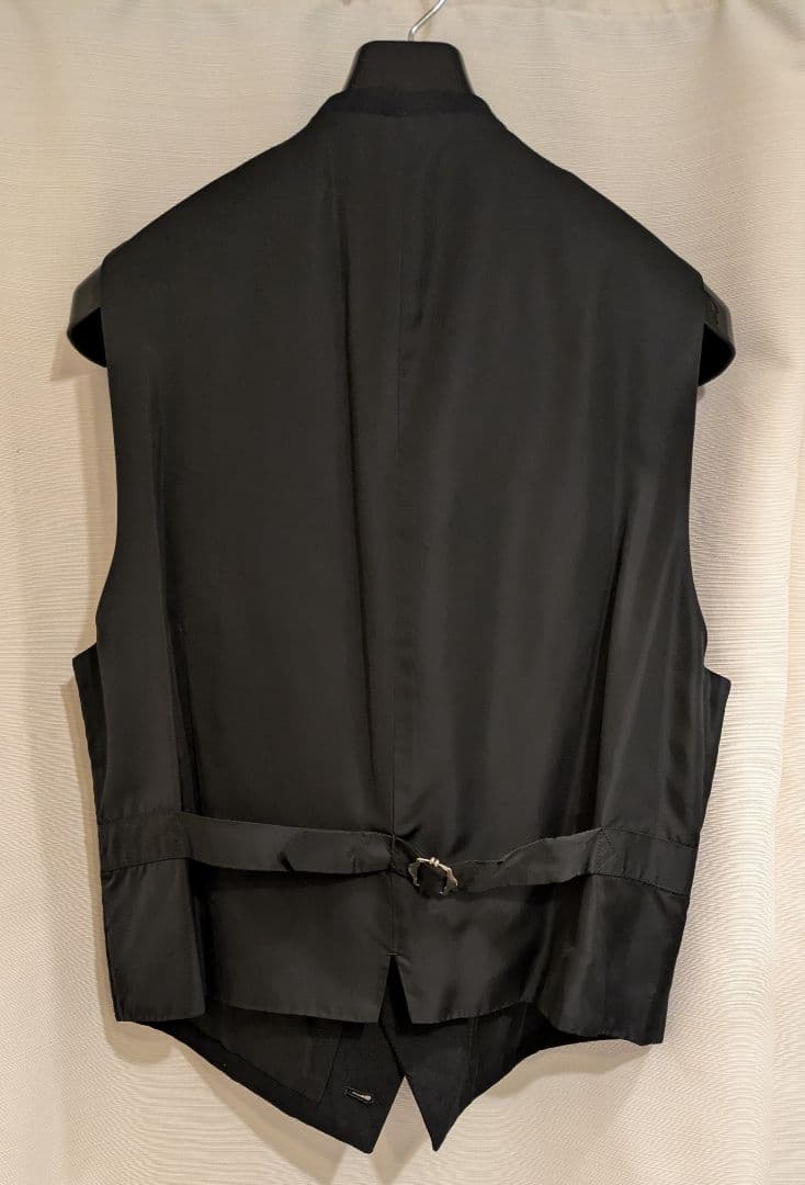 コムデギャルソンオム　田中オム期のベスト 黒・Mサイズ