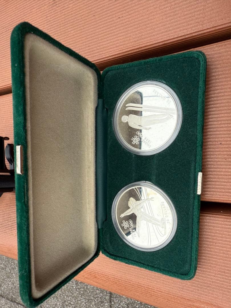 1987年 カナダ カルガリーオリンピック記念硬貨