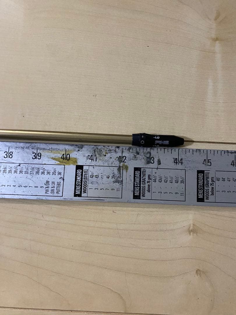 520 フジクラ　NXゴールド 50SR ピンスリーブ付　ドライバー用