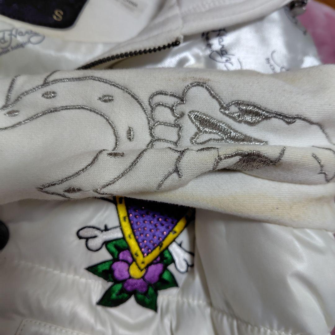 レア Ed hardy ダウンジャケット y2k 平成ギャル　訳あり