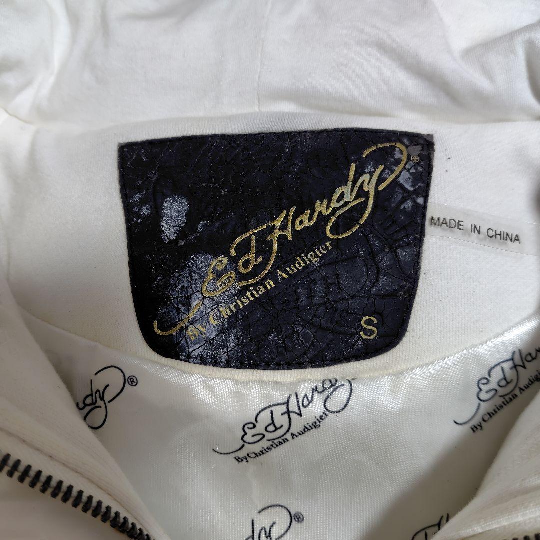 レア Ed hardy ダウンジャケット y2k 平成ギャル　訳あり