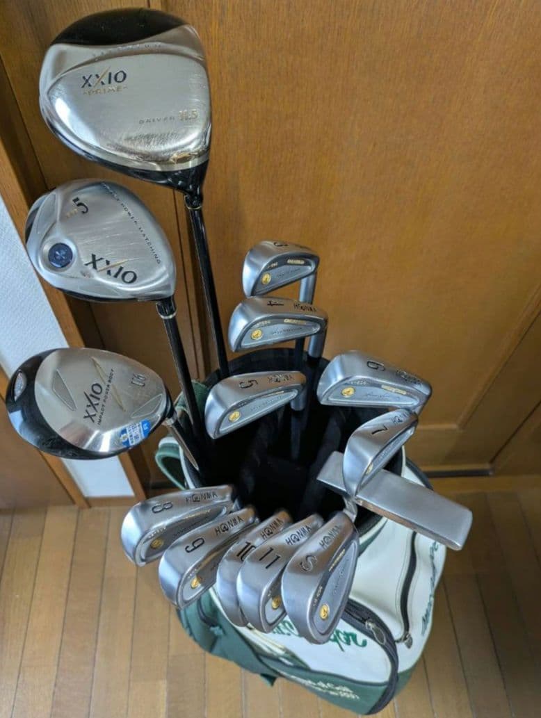 HONMA / XXIO / PING ゴルフクラブセット 14本 バッグ付