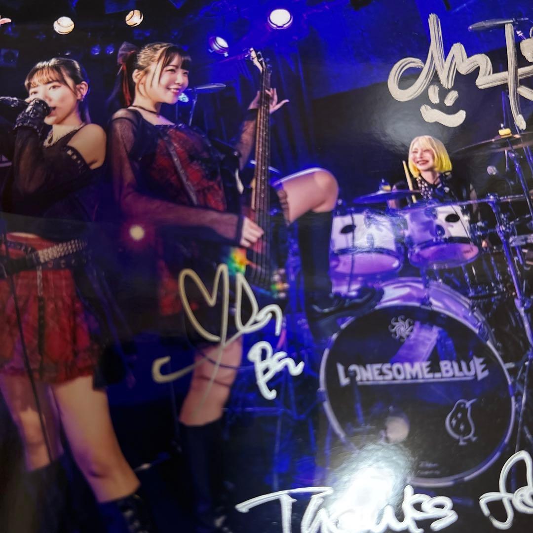 LONESOME BLUE KANTO TOUR 2025 サイン入り生写真