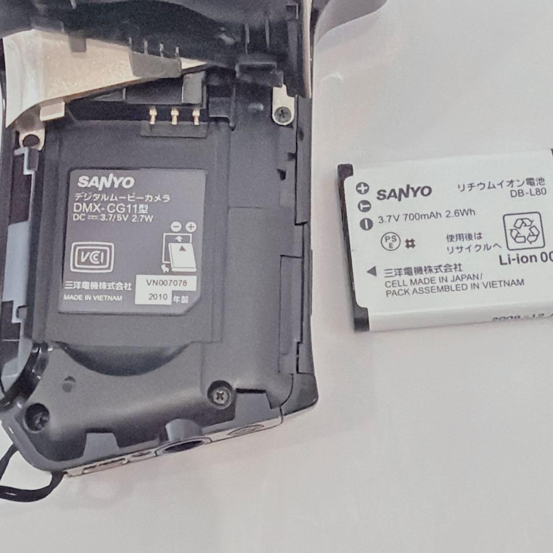 【美品】 SANYO Xacti デジタルムービーカメラ DMX-CG11
