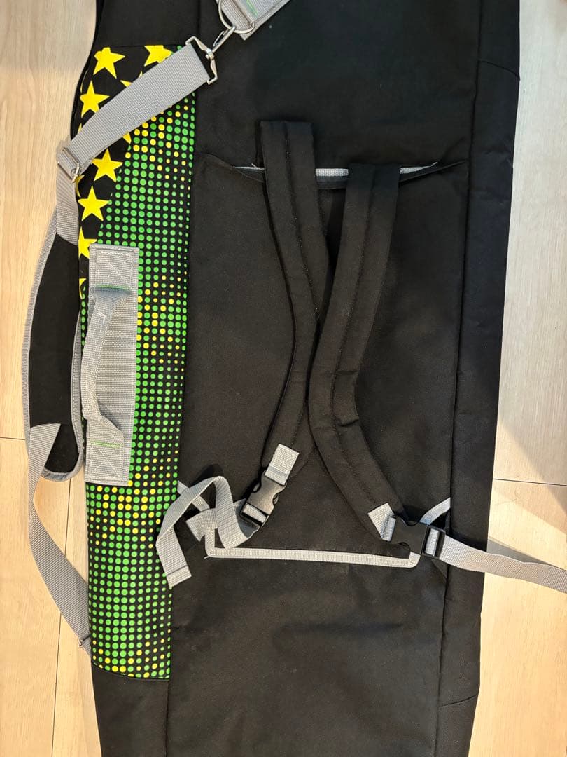 スノーボード ビンディングセット 赤黒