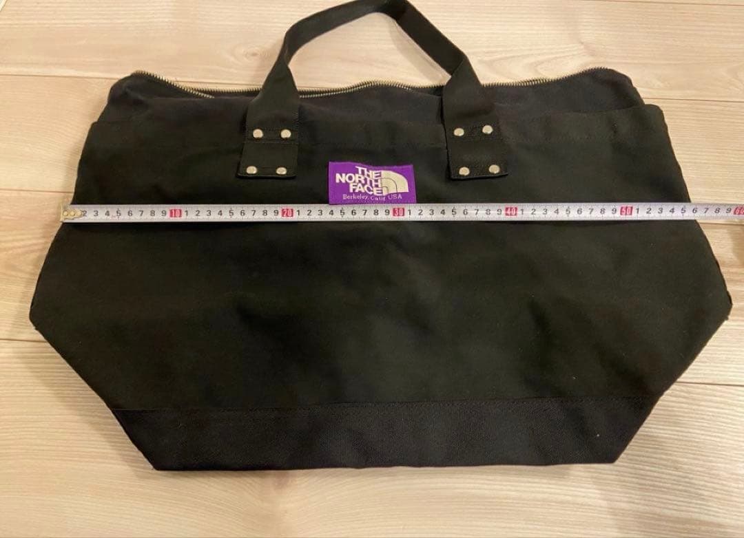V*E様 ノースフェイスパープルレーベル　ボストンバッグ　黒　大きめ　旅行