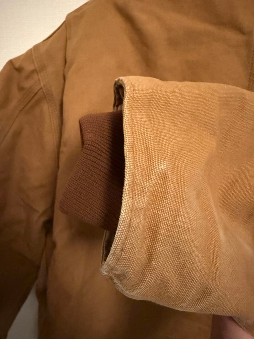 た*い様 Carhartt ブラウンジャケット コーデュロイ襟付き