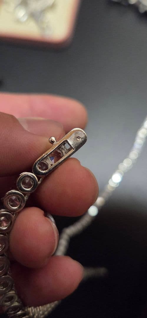 値下げ！アバランチ風　pimp code　テニスチェーンネックレス