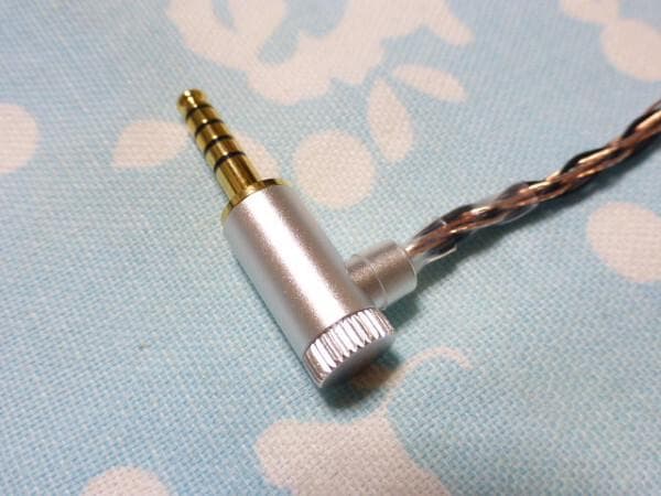 JH Audio 4ピン 102SSC 8N-ofc 4.4mm L字 固定抵抗