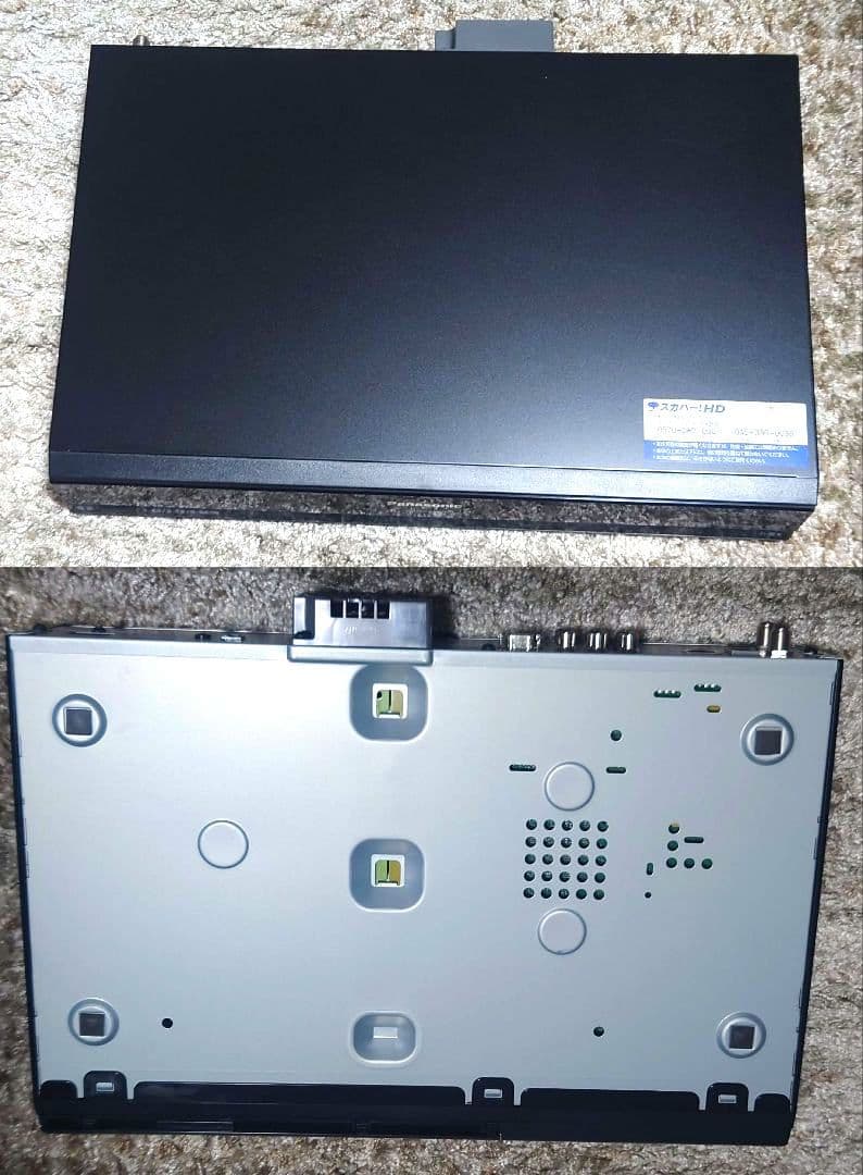 ジャンク 録画機能付きスカパーチューナー、アンテナセット