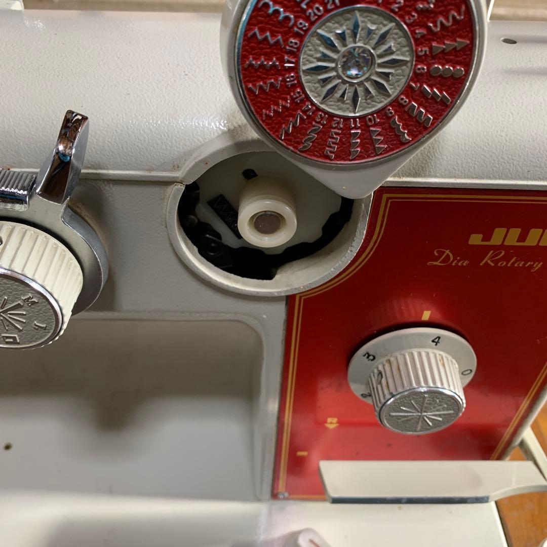 JUKI　レトロ　ミシン　ロータリー6