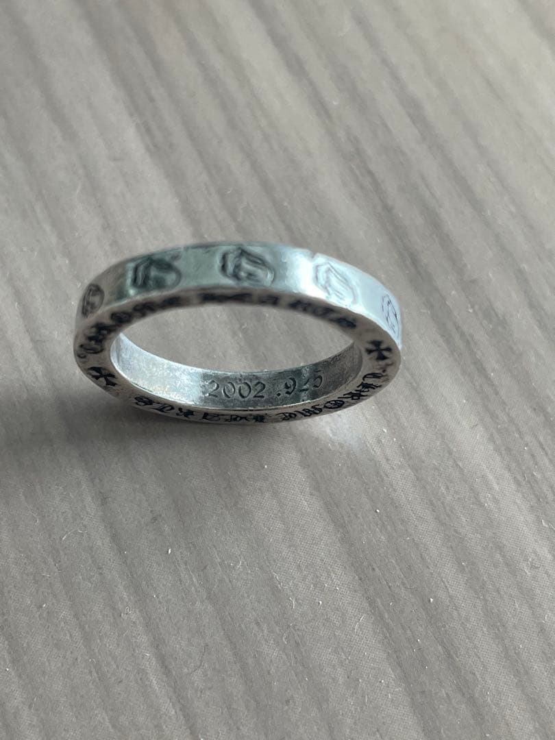 クロムハーツ スペーサー リング ローリングストーンズになります15号 安心鑑定