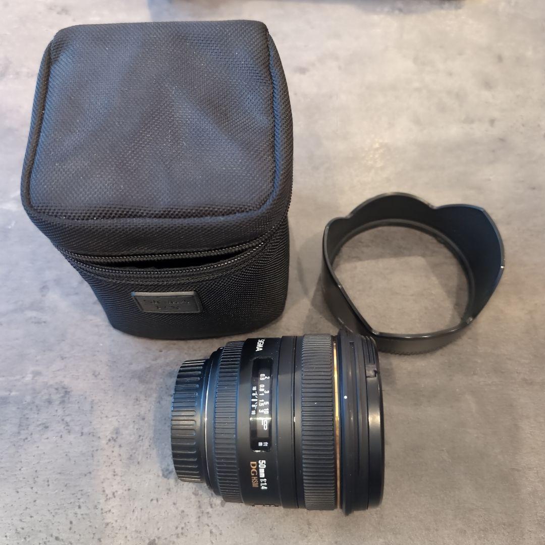 【値下げ】SIGMA 50mm f/1.4 DG HSM レンズ