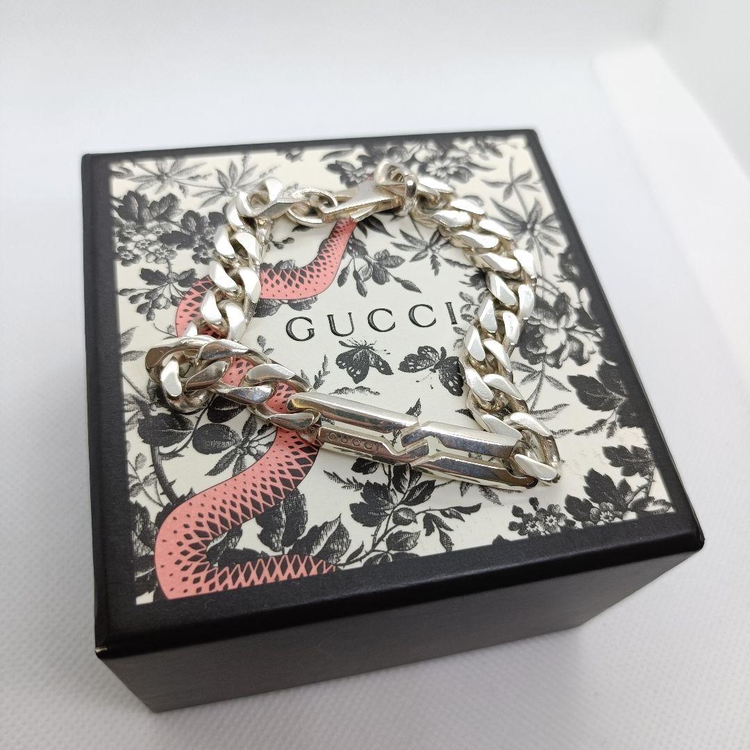 けんちゃん様　美品✨️保存箱付　GUCCI ブレスレット　喜平　AG925 イン
