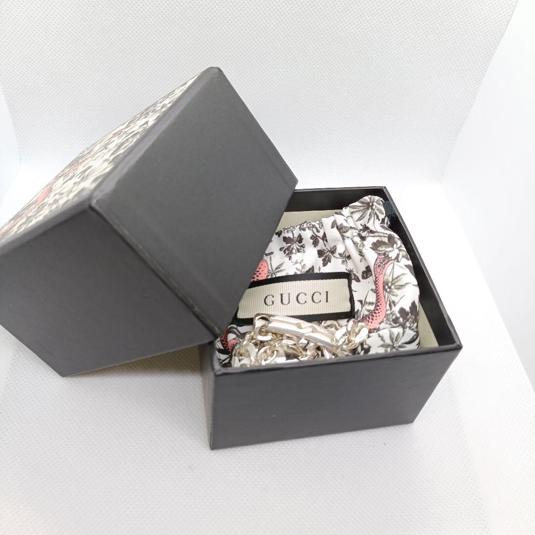 けんちゃん様　美品✨️保存箱付　GUCCI ブレスレット　喜平　AG925 イン