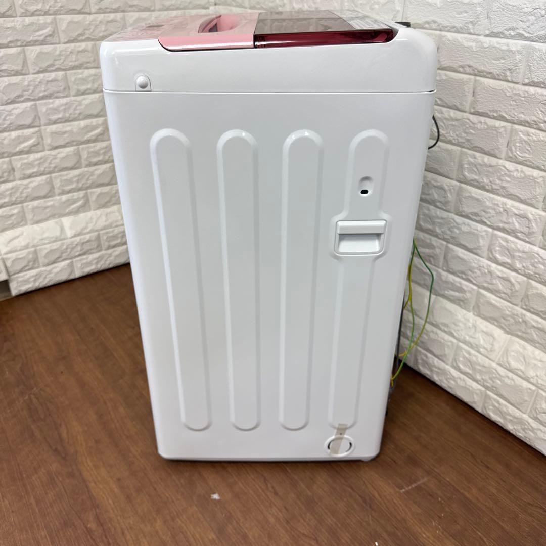 Haier 縦型洗濯機 ピンク　2021年式　送料無料　5.5kg 動作確認済み