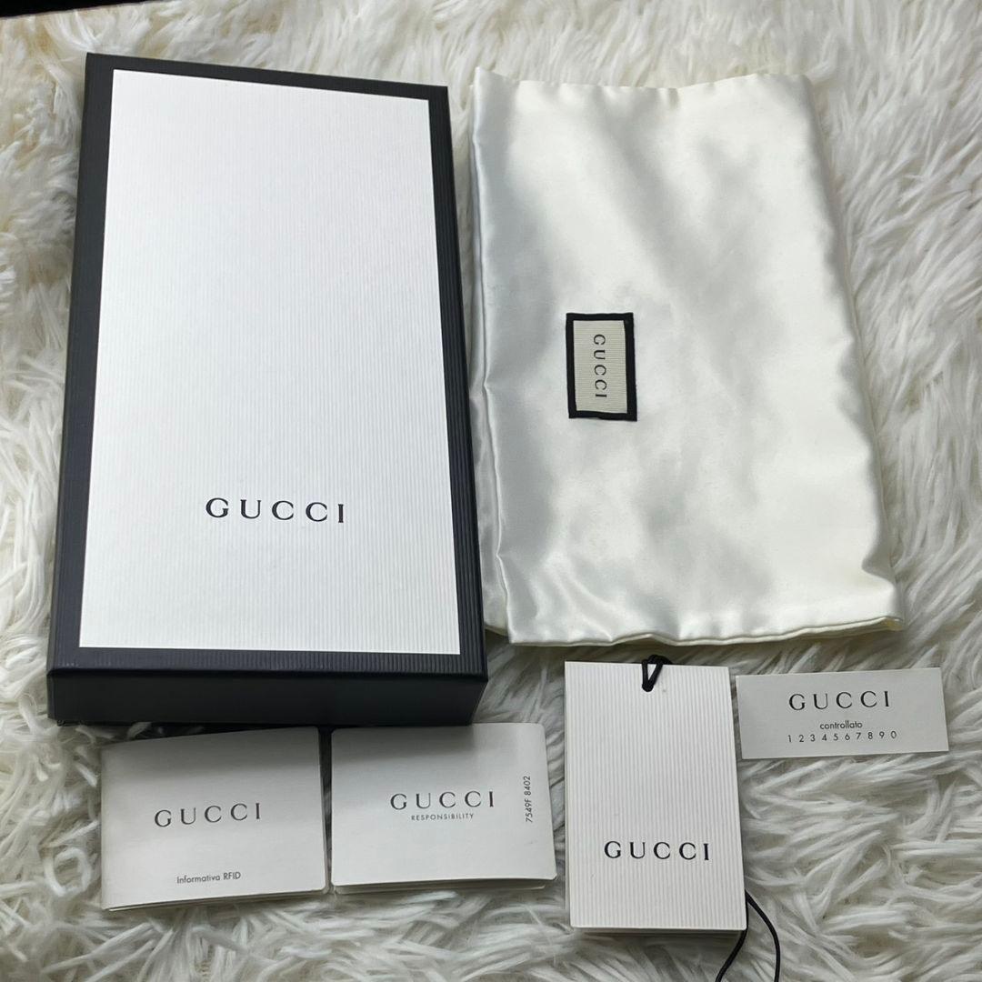 GUCCI グッチ アニマリエ ビー蜂 ハチ ラウンドファスナー長財布美品