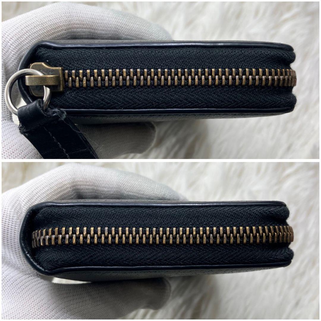 GUCCI グッチ アニマリエ ビー蜂 ハチ ラウンドファスナー長財布美品