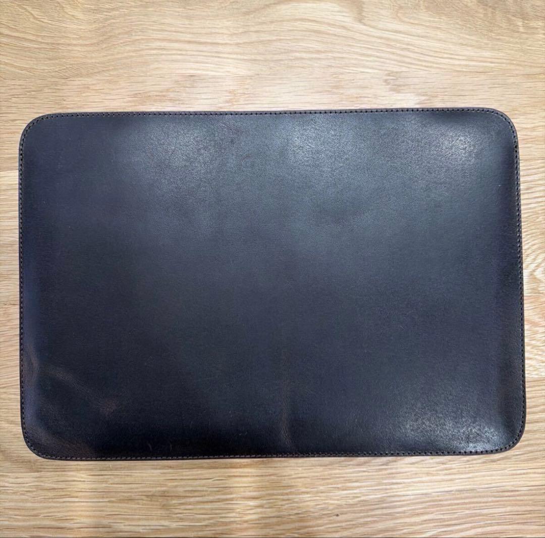 drip MacBookケース13 アメリカーノPCケース 本革 レザー