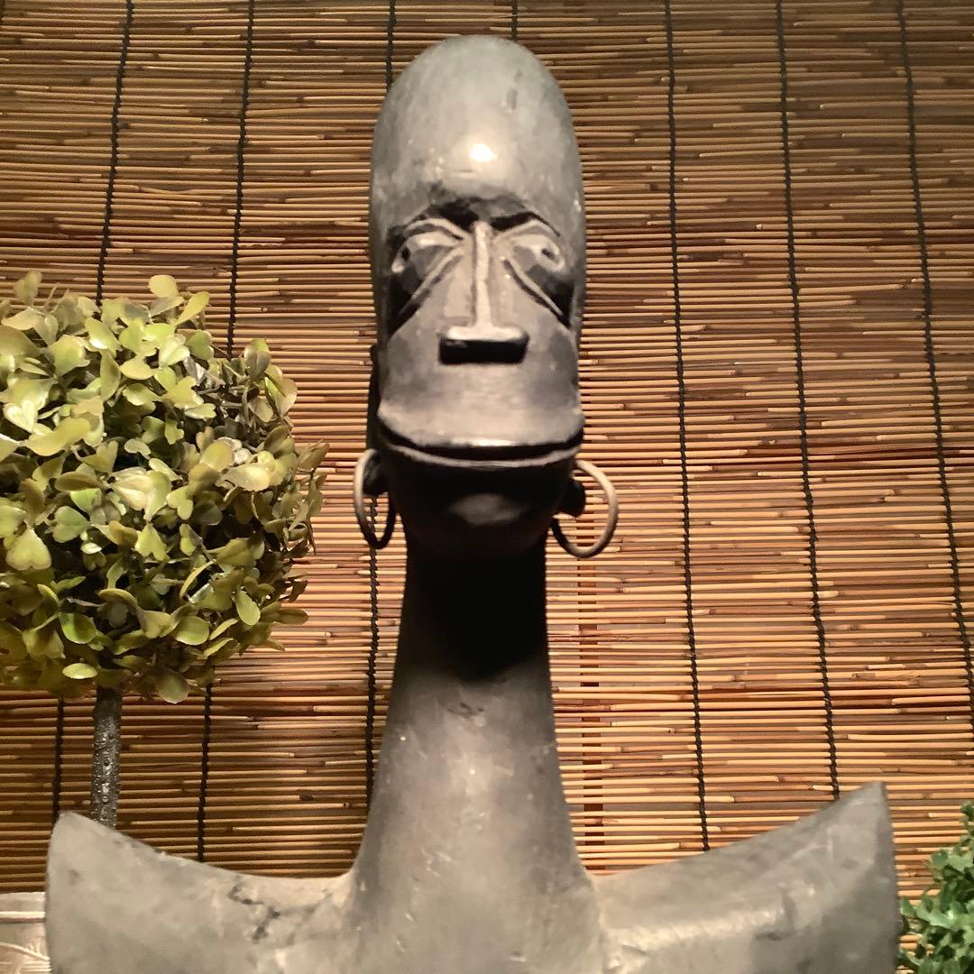 16世紀・エチオピア少数民族「魔除礼拝木彫像」除霊・精霊・生霊・アミニズム・木彫