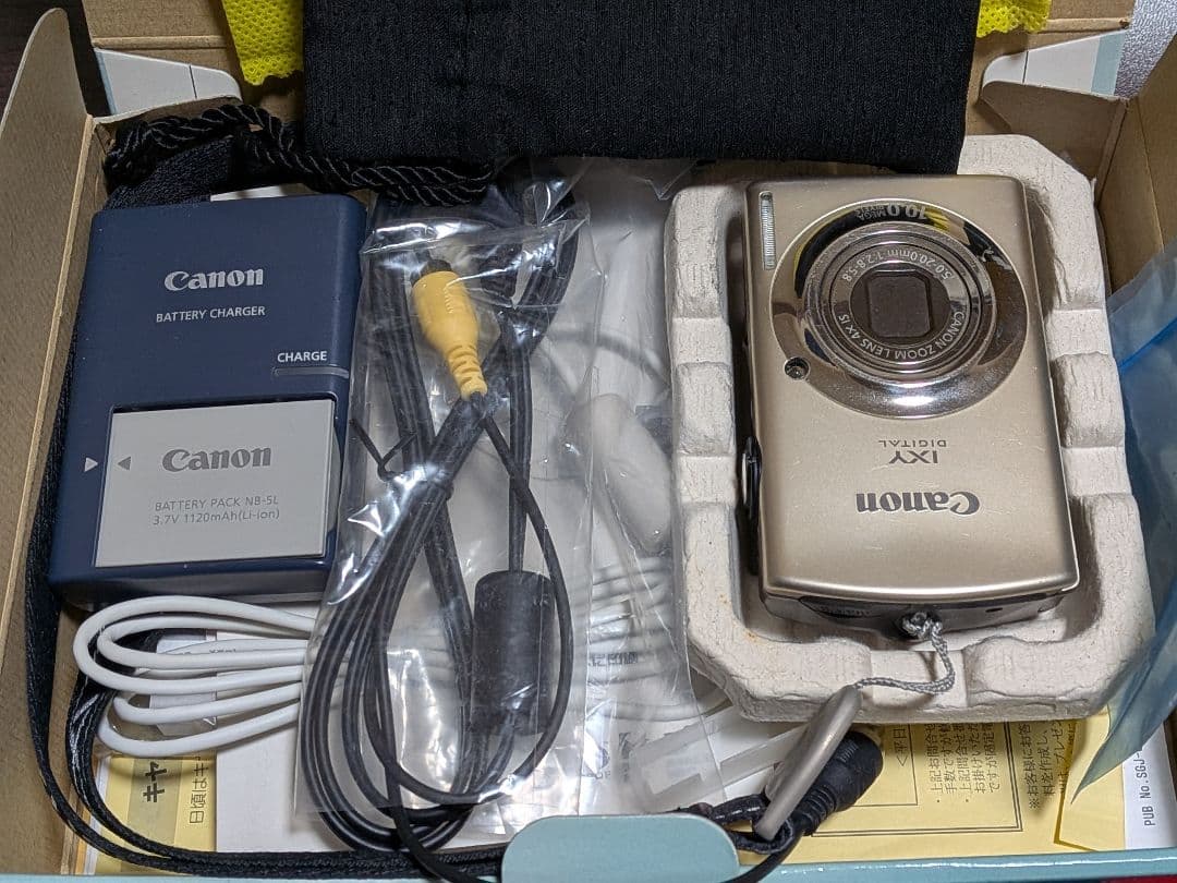 canon ixy 920 is ゴールド(GOLD)イクシィ　動作確認済み美品