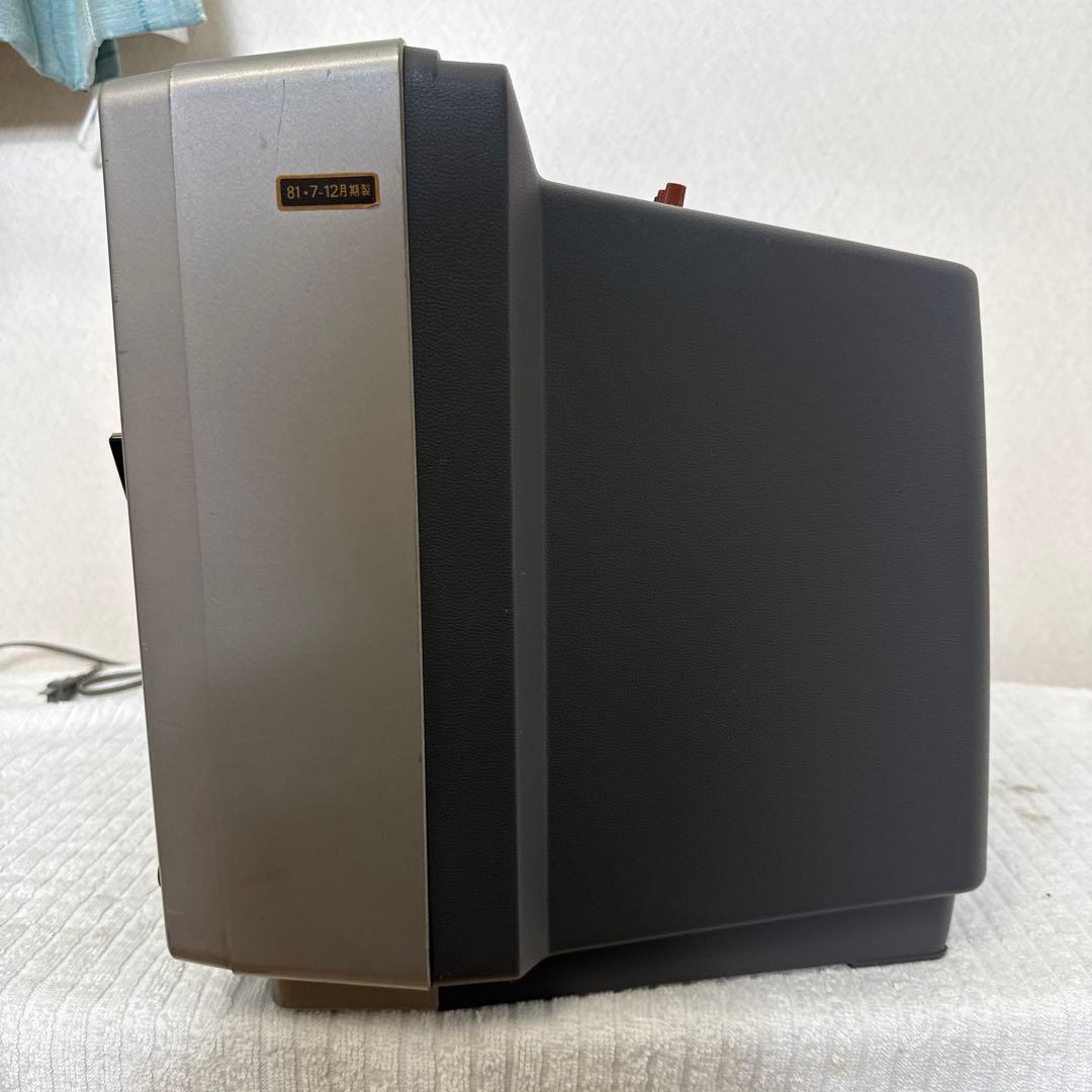 【昭和レトロ・動作品】NEC カラーテレビ CV-14H8型＋アンテナ セット