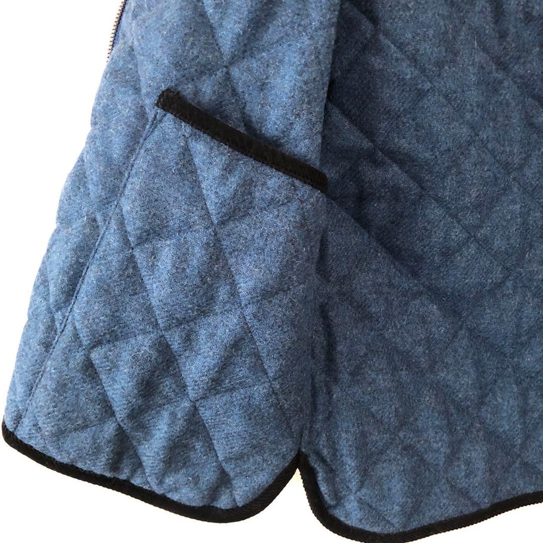 ［未使用］Barbour バブアー フロントジッパー キルティングライナー