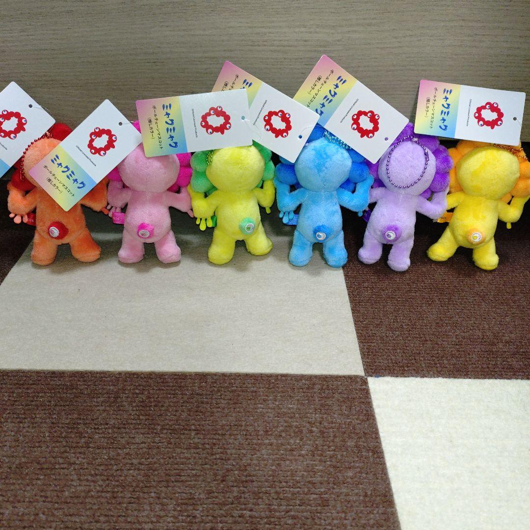【新品未使用】推しカラーミャクミャク6体